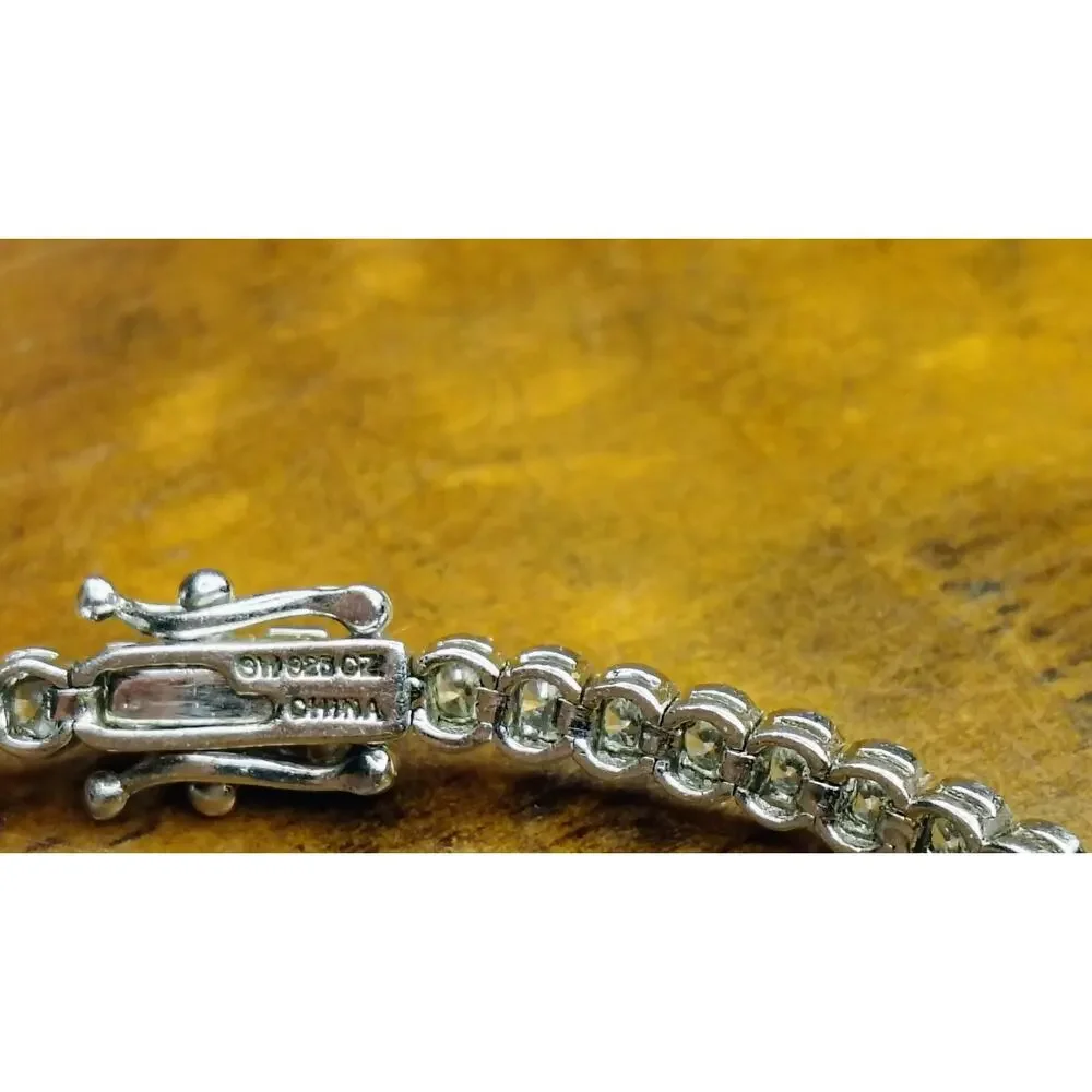 Lot Of 3 Pieces Jewelry Sterling Bracelet, Sterling Ring,Marked M Brooch - Picture 12 of 12